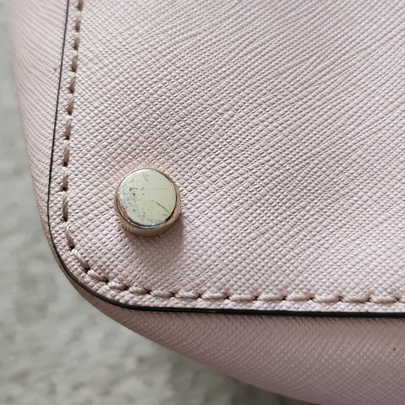 kate spade Blush Pink Handbag Tote Large Gently Used - Picture 7 of 16